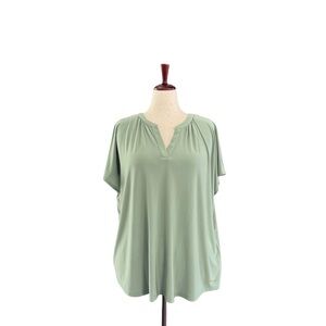 Jones New York Sage Green Blouse